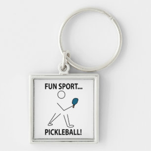 Porte-clés Pickleball Player Sports Amusement Sport Picklebal
