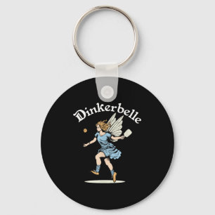 Porte-clés Pickleball vintage fée drôle dinkerbelle femmes