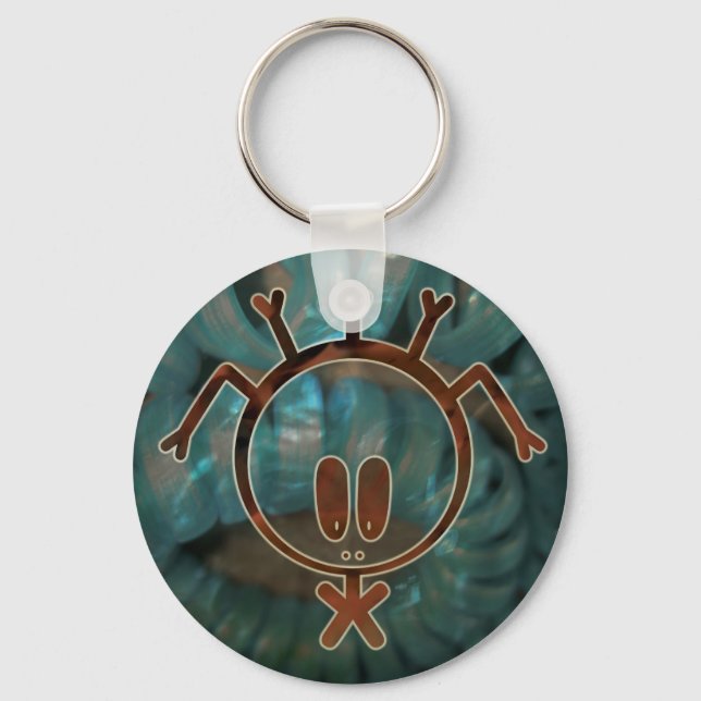 Porte-clés Picto rasta (Recto)