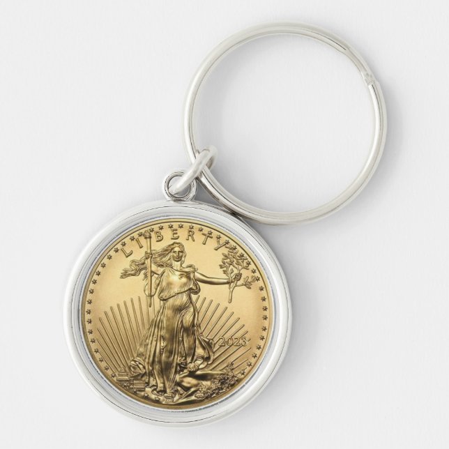 Porte-clés Pièce American Gold Eagle (Devant)