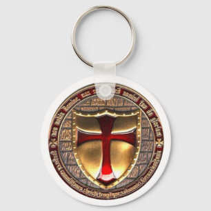 PORTE-CLÉS PIÈCE DE MONNAIE DE TEMPLAR