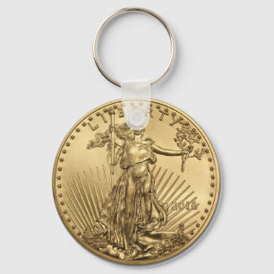 Porte-clés Pièce Gold Eagle
