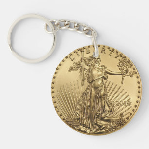 Porte-clés Pièce Gold Eagle