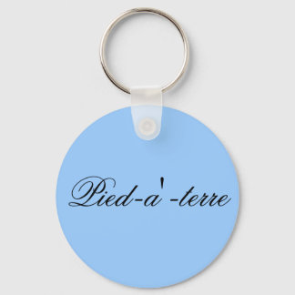 Porte-clés Pied-a'-terre key chain