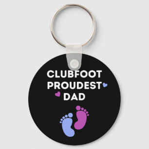 Porte-clés Pied bot Papa le plus fier 
