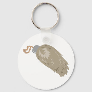 Porte-clés Pied de lapin