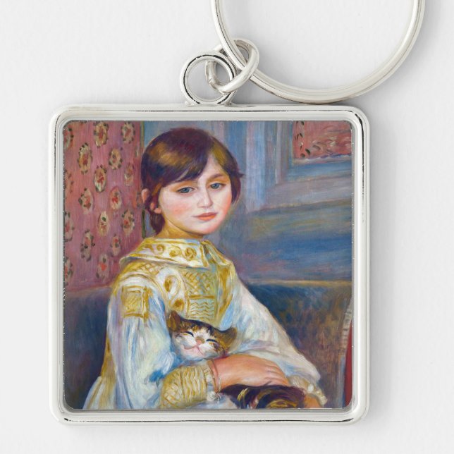 Porte-clés Pierre-Auguste Renoir - Enfant avec chat (Devant)
