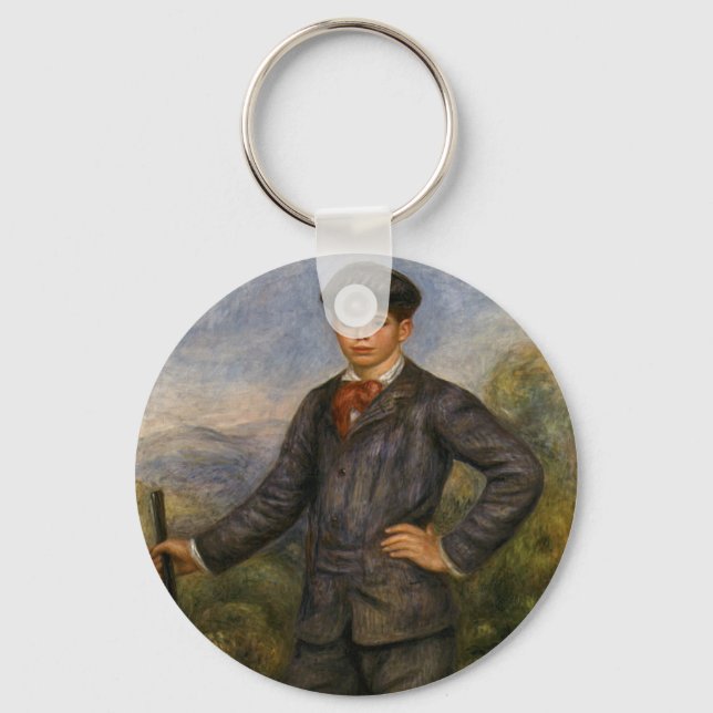 Porte-clés Pierre Auguste Renoir Jean Renoir en chasseur (Recto)