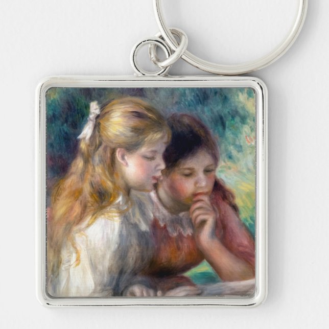 Porte-clés Pierre-Auguste Renoir - La Lecture (Devant)