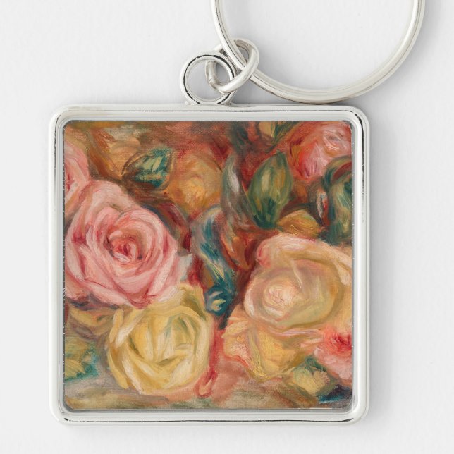 Porte-clés Pierre-Auguste Renoir - Rose (Devant)