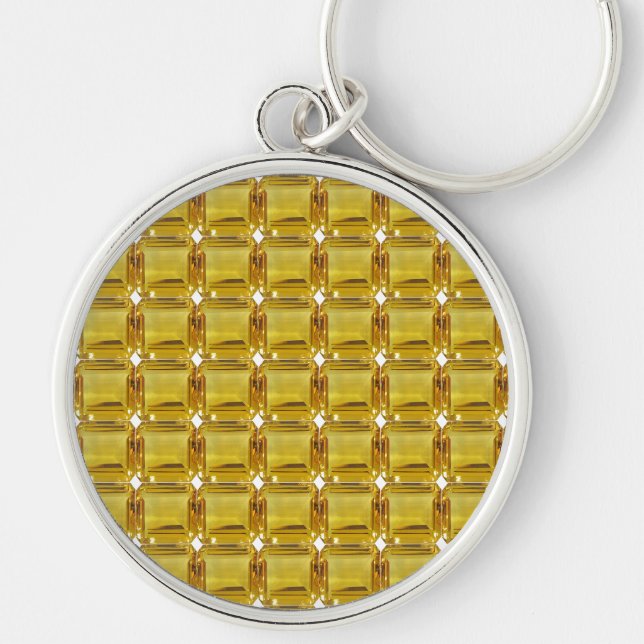 Porte-clés Pierre jaune (Devant)
