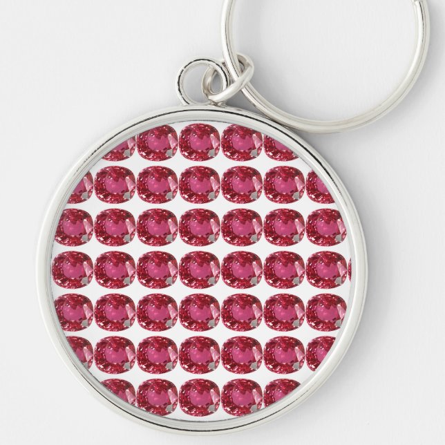Porte-clés Pierre rose (Devant)