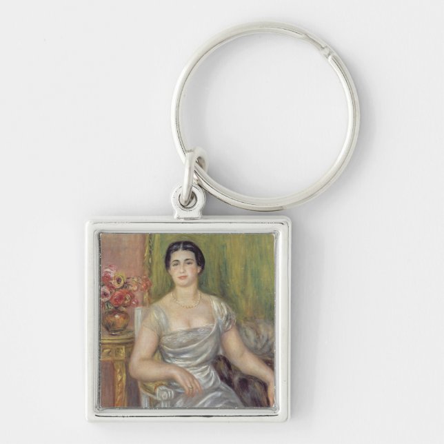 Porte-clés Pierre un portrait de Renoir | d'A. (Devant)