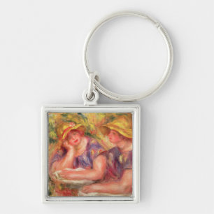 Porte-clés Pierre un Renoir   deux femmes dans des chemisiers