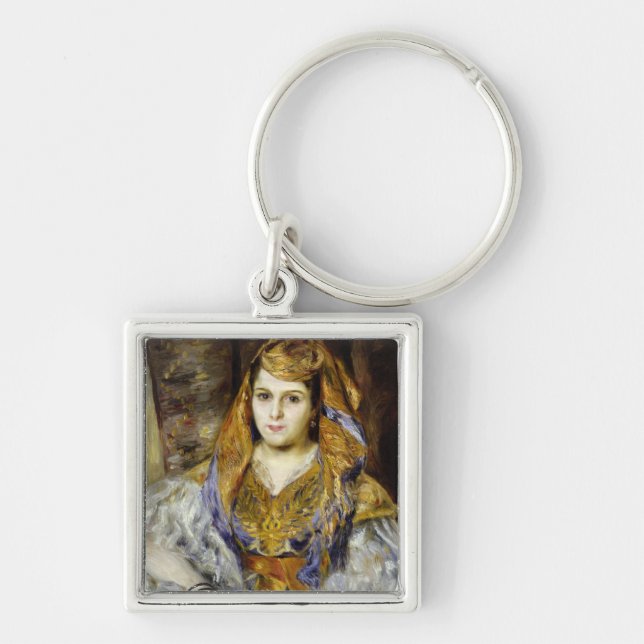 Porte-clés Pierre une Mme. de Renoir | C. Stora dans la robe (Devant)