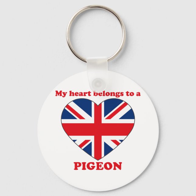 Porte-clés Pigeon (Recto)