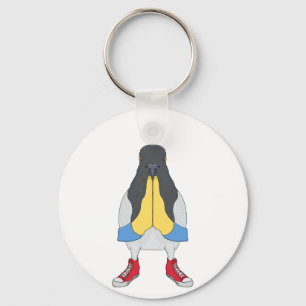 Porte-clés Pigeon avec chaussures