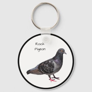 Porte-clés Pigeon de roche