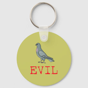 Porte-clés Pigeon mauvais