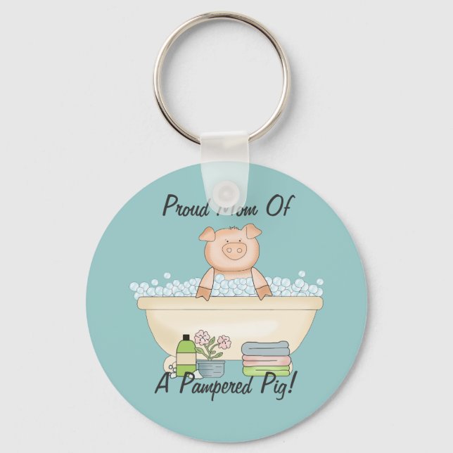 Porte-clés Piggy choyé (Recto)