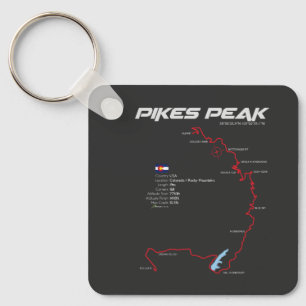 Porte-clés Pikes Peak Colorado USA Route 01