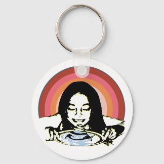 Porte-clés Pile de Pancakes Porte - clé