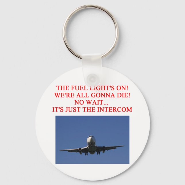 Porte-clés PILOT airline joke (Recto)