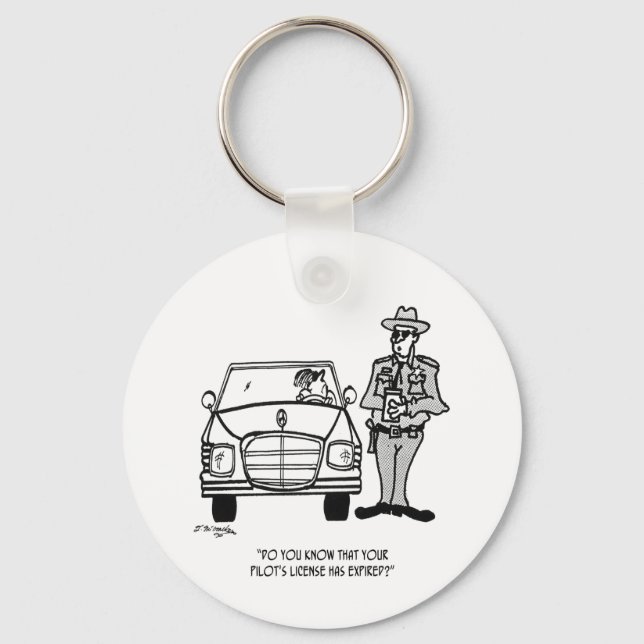 Porte-clés Pilot Cartoon 5214 (Recto)
