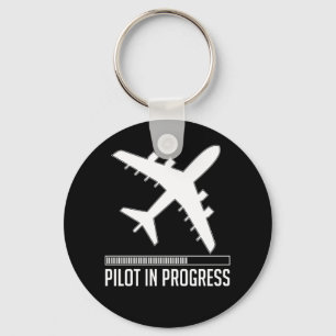 Porte-clés Pilot In Progress