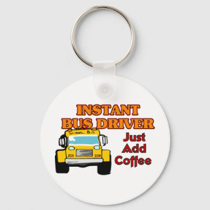 Porte-clés Pilote de bus instantané