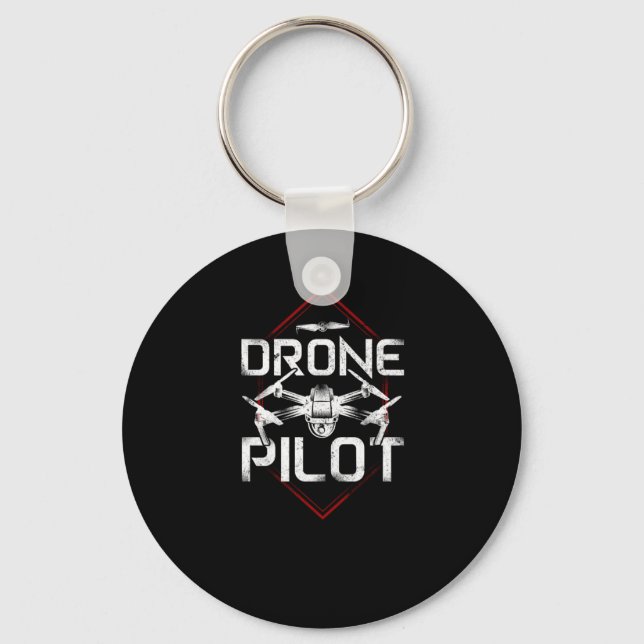 Porte-clés Pilote de drone (Recto)
