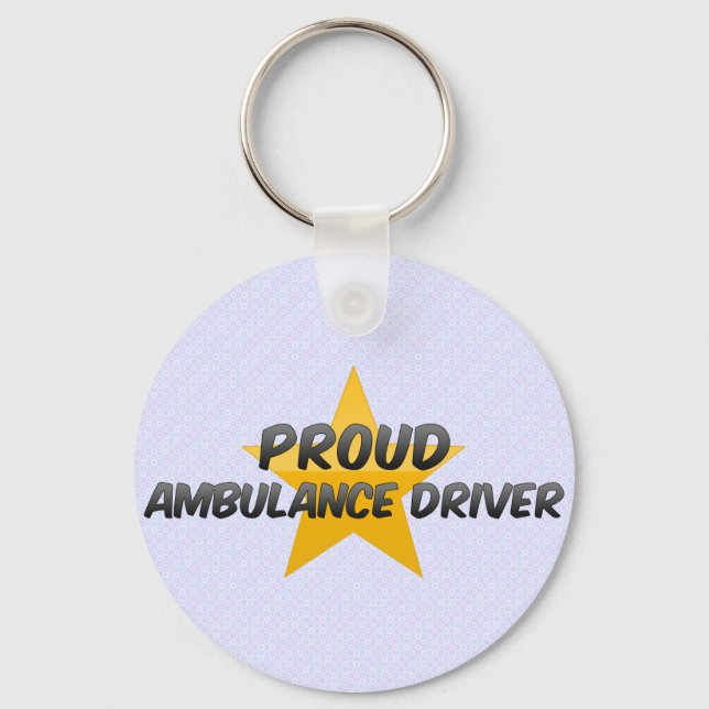 Porte-clés Pilote de fière ambulance (Recto)