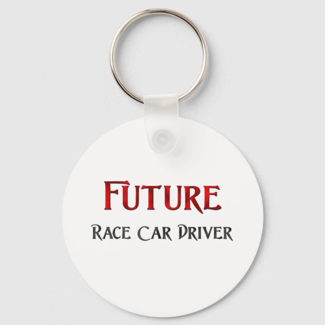 Porte-clés Pilote de voiture de course (Recto)