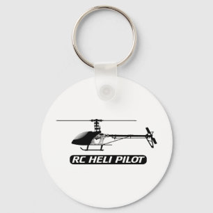 Porte-clés Pilote d'hélicoptère de RC