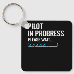 Porte-clés Pilote En Cours Veuillez Attendre Le Chargement De