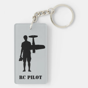 Porte-clés pilote RC