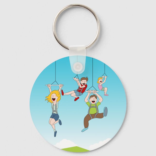 Porte-clés Pilotes de ligne Zip (Recto)