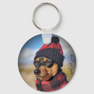 Porte-clés Pin Miniature Hiver