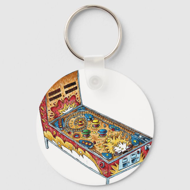 Porte-clés Pinball (Recto)