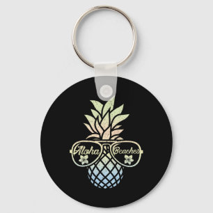 Porte-clés Pineapples Sungles Drôle Aloha Plages Hawaiian Haw