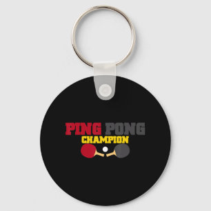 Porte-clés Ping Pong Champion Amusant Table Cute Tennis Cadea