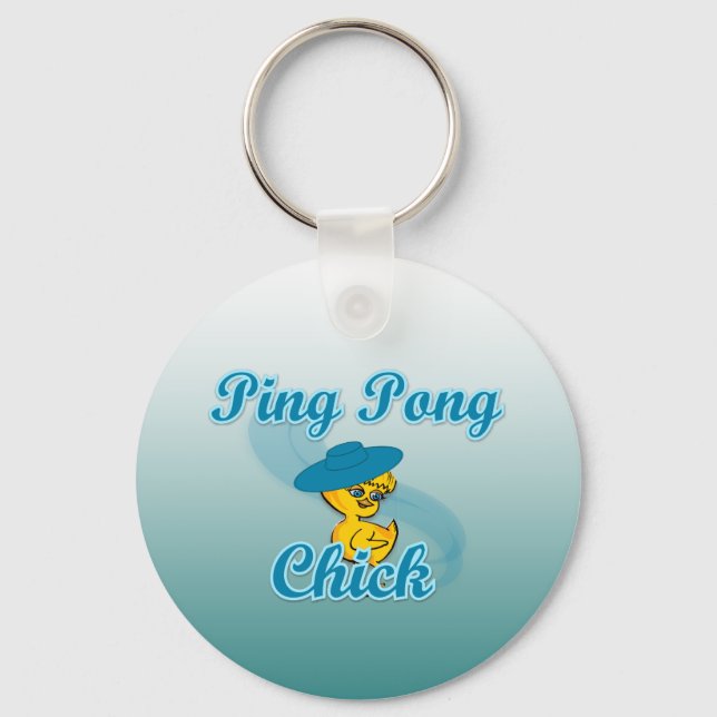 Porte-clés Ping Pong Chic #3 (Recto)