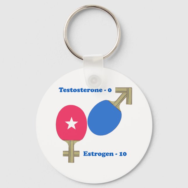 Porte-clés Ping Pong Estrogen (Recto)