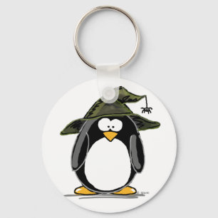 Porte-clés Pingouin de sorcière