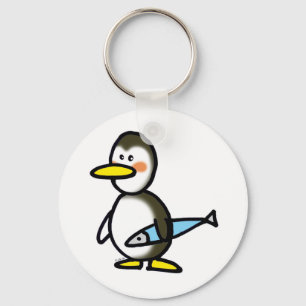 Porte-clés Pingouin d'hiver