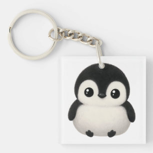 Porte-clés Pingouin Mignon – Charme de bébé pingou