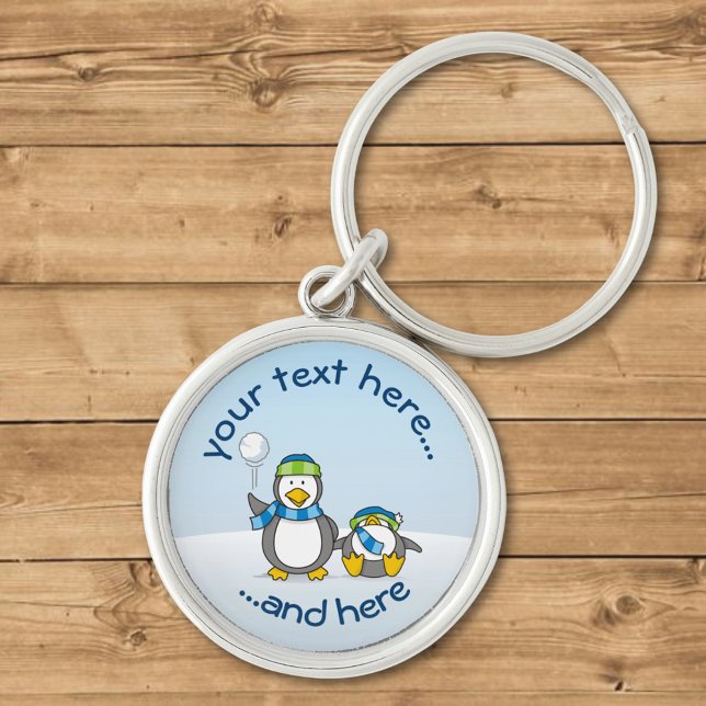 Porte-clés Pingouins à neige (Créateur téléchargé)