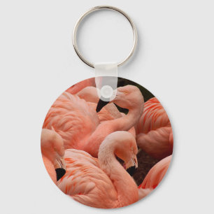 Porte-clés Pink flamingos