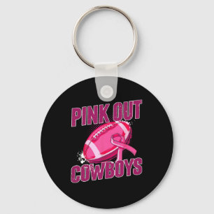 Porte-clés Pink Out Football Tacker Cancer du sein
