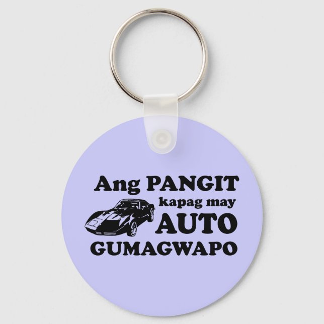 Porte-clés Pinoy Humor: Ang Auto at ang Gwapo (Recto)